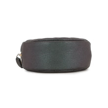 Load image into Gallery viewer, CHANEL Round Mini Classic Chain Shoulder MetalicGrayAP0245 Caviar Leather
