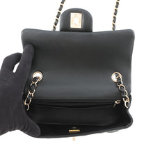 Load image into Gallery viewer, CHANEL Mini Materasse Chain Shoulder BlackA69900 Lambskin Size 20
