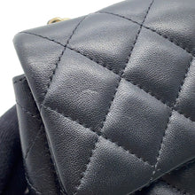 Load image into Gallery viewer, CHANEL Mini Materasse Chain Shoulder BlackA69900 Lambskin Size 20
