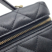 Load image into Gallery viewer, CHANEL Vanity ChainShoulder BlackAP4407 Caviar Leather
