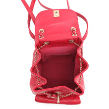 将图像加载到图库查看器中，CHANEL Matelasse ChainBackpack RedAS2908 Leather
