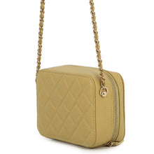 Load image into Gallery viewer, CHANEL ChainShoulder Mini Camera Bag Olive GreenAP2426 Caviar Leather
