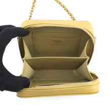 Load image into Gallery viewer, CHANEL ChainShoulder Mini Camera Bag Olive GreenAP2426 Caviar Leather

