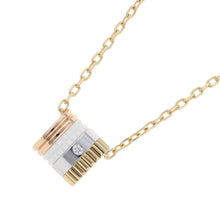 将图像加载到图库查看器中，Boucheron Quatre White Pendant Size SmallJPN00550 K18YG K18WG K18PG Ceramic
