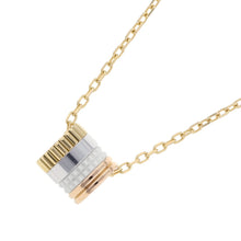 将图像加载到图库查看器中，Boucheron Quatre White Pendant Size SmallJPN00550 K18YG K18WG K18PG Ceramic
