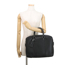 Load image into Gallery viewer, LOUIS VUITTON Porte Documan Voyagej BlackM30975 Taiga Leather
