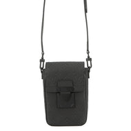 LOUIS VUITTON SPadlock Vertical Wearable Wallet NoirM81524 Monogram・Taurillon