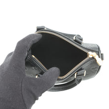 Load image into Gallery viewer, LOUIS VUITTON Nano Speedy NoirM82450 Monogram Empreinte Leather
