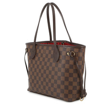 将图像加载到图库查看器中，LOUIS VUITTON Neverfull RedN51109 Damier Ebene Canvas Size PM
