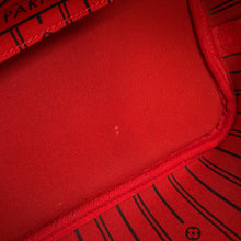 将图像加载到图库查看器中，LOUIS VUITTON Neverfull RedN51109 Damier Ebene Canvas Size PM
