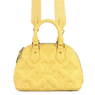 LOUIS VUITTON Alma・Soft bananaM59821 bubble glam Size BB