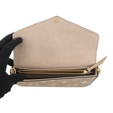 Load image into Gallery viewer, LOUIS VUITTON Felicie Pochette Tourterelle/ClaimM82610 Monogram Empreinte Leather
