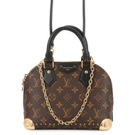LOUIS VUITTON Alma Trunk NoirM26084 Monogram Size BB