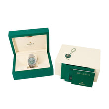 Load image into Gallery viewer, ROLEX Datejust W41mm Stainless Steel K18WG Mint Green Dial126334
