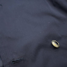 将图像加载到图库查看器中，CHANEL Short Trench Size 34 NavyP80388 Cotton82% Silk18%
