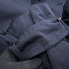 将图像加载到图库查看器中，CHANEL Short Trench Size 34 NavyP80388 Cotton82% Silk18%
