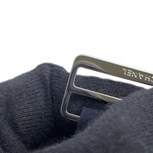 将图像加载到图库查看器中，CHANEL Short Trench Size 34 NavyP80388 Cotton82% Silk18%
