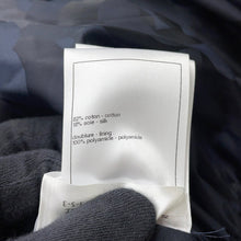 将图像加载到图库查看器中，CHANEL Short Trench Size 34 NavyP80388 Cotton82% Silk18%
