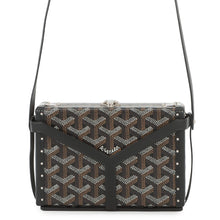 Load image into Gallery viewer, GOYARD Menodiaire Shoulder Bag BlackMINA08PMLTY01CL01P PVC Leather
