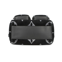 Load image into Gallery viewer, LOUIS VUITTON Keepall Bandouliere NoirM45438 Monogram Eclipse Tuftage Size 25
