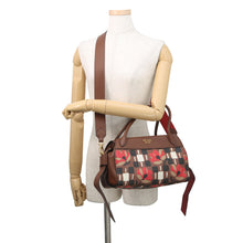 将图像加载到图库查看器中，PRADA Bowling 2-way Handbag Brown/Multicolor1BB030 Leather PVC
