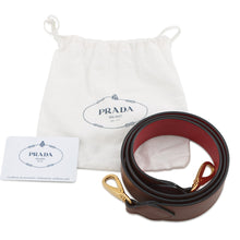 将图像加载到图库查看器中，PRADA Bowling 2-way Handbag Brown/Multicolor1BB030 Leather PVC
