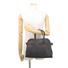 将图像加载到图库查看器中，The Row Soft Margaux BlackW1586L72BLSG Leather Size 12
