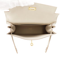 将图像加载到图库查看器中，HERMES Kelly dance 2 Beton Evercolor
