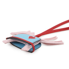 Load image into Gallery viewer, HERMES Rodeo Loveo Cool Rose Darling/Rouge Ladue/Celeste Lambskin Size PM
