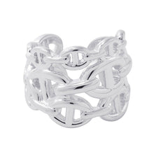 Load image into Gallery viewer, HERMES Chaine d'Ancre Anchene Ring Size GM/51/#11 SV925
