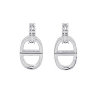 HERMES Chaine d'Ancre Earrings SV925