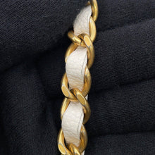 Load image into Gallery viewer, CHANEL Matelasse Top Handle ChainShoulder Bag WhiteAS5702-B21431-10601 Caviar Leather Size Small
