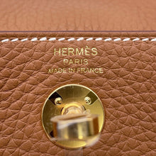 Load image into Gallery viewer, HERMES Lindy Gold Taurillon Clemence Size Mini
