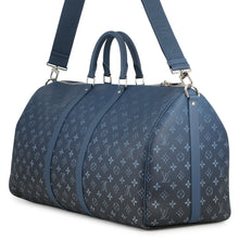 将图像加载到图库查看器中，LOUIS VUITTON Keepall Bandouliere BlueM11558 Monogram/Gradient Size 55
