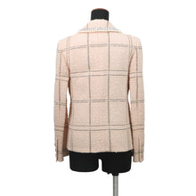 Load image into Gallery viewer, CHANEL CC LogoButton TweedJacket Size 34 Pink/BlackP71173 Wool76% Acryl22% Polyester1% Polyamide1%
