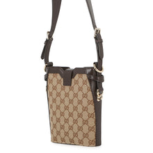 Load image into Gallery viewer, GUCCI Mini bucket Beige/Brown782919 GG Canvas Leather
