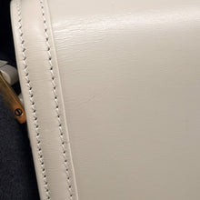 将图像加载到图库查看器中，SAINT LAURENT PARIS Solferino Shoulder Bag Ivory634306 Leather Size Small
