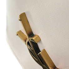 将图像加载到图库查看器中，SAINT LAURENT PARIS Solferino Shoulder Bag Ivory634306 Leather Size Small

