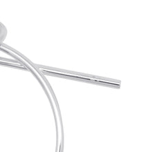Load image into Gallery viewer, HERMES Loop Earrings Size MM SV925
