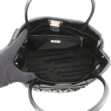 Load image into Gallery viewer, MIUMIU Matelassé 2-Way Handbag Black5BA202 Leather
