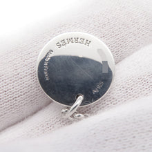 将图像加载到图库查看器中，HERMES Ex Libris Necklace Size PM SV925 K18PG
