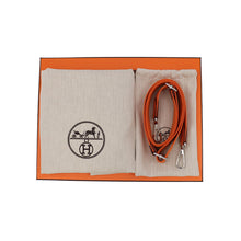 将图像加载到图库查看器中，HERMES Evelyne3 Orange Taurillon Clemence Size 23
