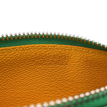 将图像加载到图库查看器中，GOYARD Bourbon Zip-Around Card Holder Meadow GreenBOURBOPMLTY PVC/Leather

