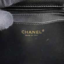 将图像加载到图库查看器中，CHANEL Matelasse 2WayTote Bag BlackAS5777 Caviar Leather
