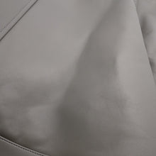 Load image into Gallery viewer, LOEWE Trapeze Leather Jacket Size 36 GrayS540Y34L35 Leather
