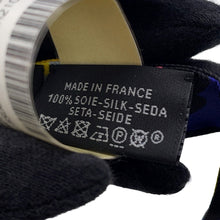 Load image into Gallery viewer, HERMES Twilly Doll Brides de Gala Shadow Black/Jaune/Multicolor Silk100%
