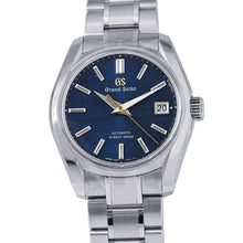 Load image into Gallery viewer, SEIKO Grand Seiko Heritage Collection W40mm Stainless Steel Blue DialSBGH353
