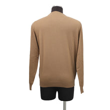 Load image into Gallery viewer, FENDI Logo sweateater Size 48 BrownFZX091 Wool98% Polyurethane2%
