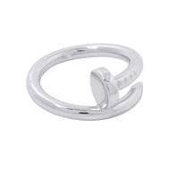 CARTIER Juste un Clou Ring Classic Model Size 50/#10 ClassicB4099200/B4099250 18K White Gold