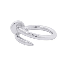 将图像加载到图库查看器中，CARTIER Juste un Clou Ring Classic Model Size 50/#10 ClassicB4099200/B4099250 18K White Gold
